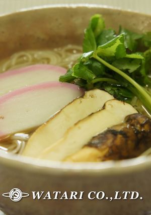 秋の味覚の王様◇一寸贅沢に松茸にゅうめん-レシピのメイン写真