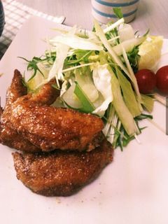 *みんな大好き♡手羽先の甘辛揚げ*-レシピのメイン写真