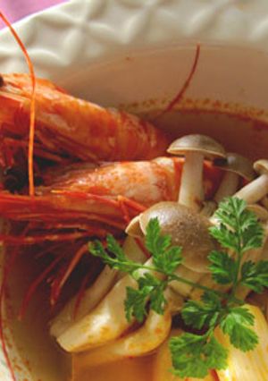 【まぐろ魚醤レシピ】トムヤムクン-レシピのメイン写真