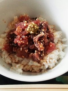 14歳が作った簡単鰹のたたき丼-レシピのメイン写真