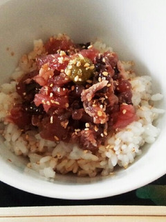 14歳が作った簡単鰹のたたき丼-レシピのメイン写真