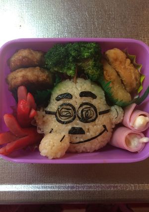 キャラ弁かとちゃんペ-レシピのメイン写真