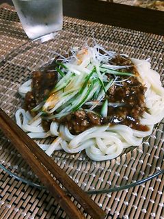 ジャージャー麺(うどん)-レシピのメイン写真