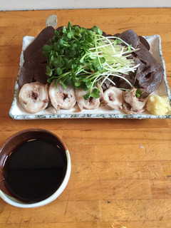 ホシ(マグロの心臓)の刺身-レシピのメイン写真