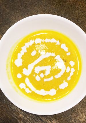 まるごと！かぼちゃのスープ-レシピのメイン写真