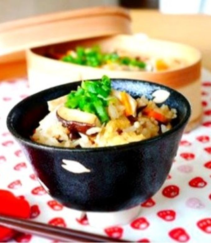 里芋ときのこの炊き込みご飯＊炊飯器＆鍋♪-レシピのメイン写真