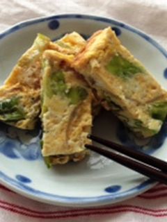 【まぐろ魚醤】余り野菜の贅沢玉子焼き-レシピのメイン写真