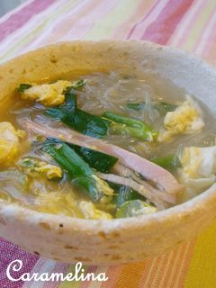 春雨&にらたまのつるるんスープ-レシピのメイン写真