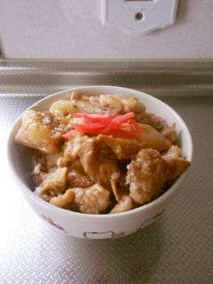 豚厚揚げ丼-レシピのメイン写真