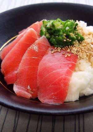 白だしとお味噌が隠し味のまぐろネバネバ丼-レシピのメイン写真