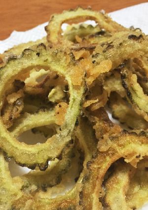カリッと美味しいゴーヤリング-レシピのメイン写真