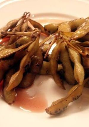 焼き枝付枝豆のピノノワール南蛮酢マリネ-レシピのメイン写真