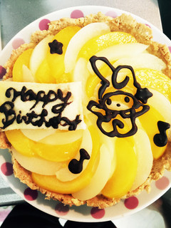 誕生日に☆桃の缶詰で簡単タルト-レシピのメイン写真