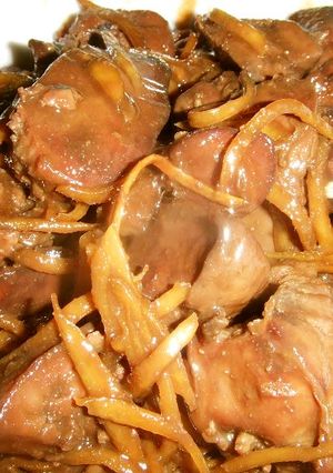 鳥レバーのしぐれ煮-レシピのメイン写真