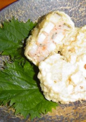 蓮根のはさみ天麩羅-レシピのメイン写真