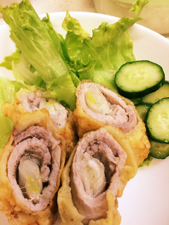 ネギの☆肉巻き天ぷら-レシピのメイン写真