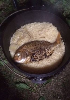 ダッチオーブンで簡単鯛めし～！-レシピのメイン写真