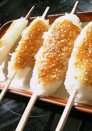 美味しくて止まら～ん棒♪残りご飯で五平餅-レシピのメイン写真