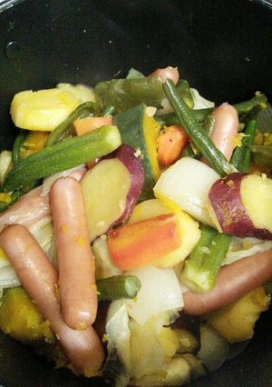 たくさん食べよう!具だくさん蒸し野菜☆-レシピのメイン写真