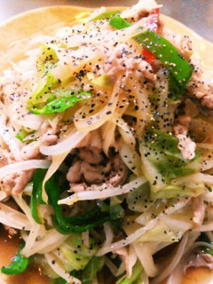 我が家の肉野菜炒め-レシピのメイン写真