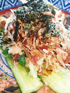 居酒屋気分☆たたききゅうりの梅肉風味♪-レシピのメイン写真