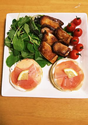 生ハムとギリシャヨーグルトのマフィン-レシピのメイン写真