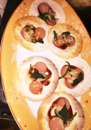 餃子の皮でピザ風-レシピのメイン写真