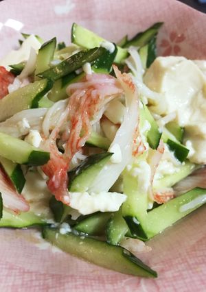 あっさり豆腐サラダ-レシピのメイン写真