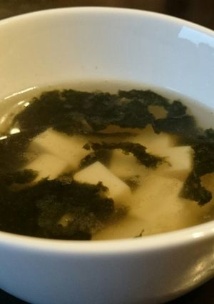 《海苔の簡単過ぎ～！なスープ》-レシピのメイン写真
