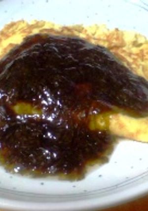 豆腐入り卵焼き★のりあんかけ-レシピのメイン写真