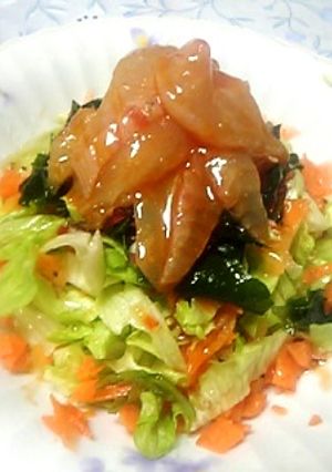 白身魚の韓国風サラダ-レシピのメイン写真