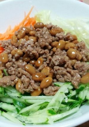 保育園で人気の納豆丼-レシピのメイン写真