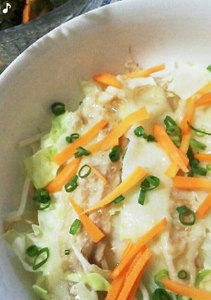キャベツと豚肉のレンジ蒸し-レシピのメイン写真