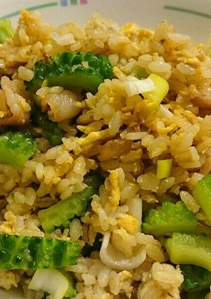 ☆☆☆ゴーヤ好きの為の豚バラゴーヤ炒飯-レシピのメイン写真
