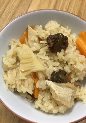 缶詰で簡単・赤貝の炊き込み御飯-レシピのメイン写真