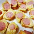 離乳食*手づかみ♪ウインナーロールパン風