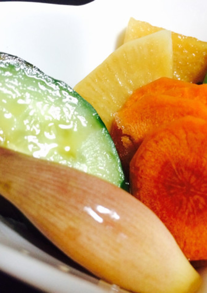 簡単♡野菜の甘酢醤油漬け-レシピのメイン写真