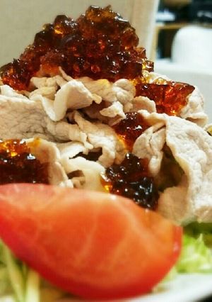ポン酢ジュレの野菜たっぷり冷豚しゃぶ-レシピのメイン写真