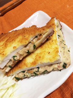 しそ香る♪はんぺんの和風ツナマヨ挟み揚げ-レシピのメイン写真