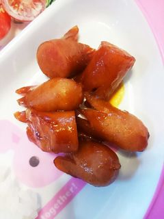 子供喜ぶ♪お弁当に♪ケチャップウインナー-レシピのメイン写真