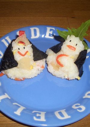 ひな祭り かわいいお雛様-レシピのメイン写真