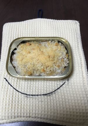 オイルサーディンのパン粉焼き-レシピのメイン写真