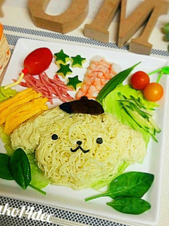 ポムポムプリン冷やし中華-レシピのメイン写真