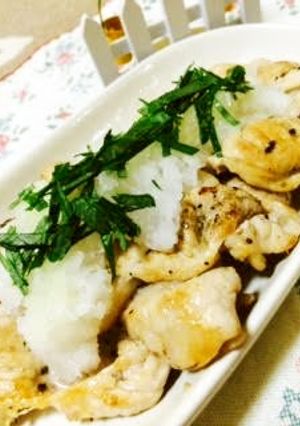 ☆豚ロースのシンプルソテー☆おろしタレ-レシピのメイン写真