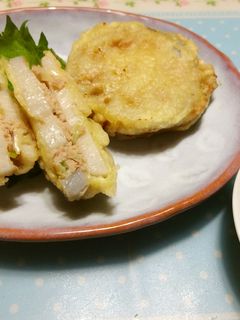 はす(蓮根)のはさみ揚げ♡-レシピのメイン写真