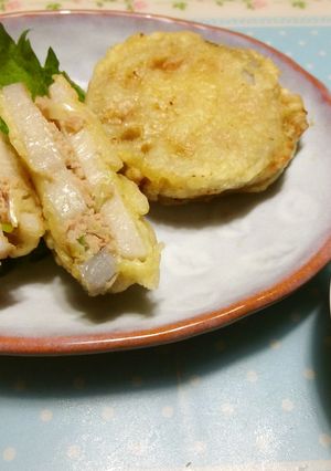 はす(蓮根)のはさみ揚げ♡-レシピのメイン写真