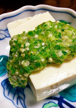 ザル豆腐のふわふわオクラトッピング-レシピのメイン写真
