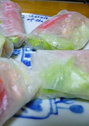 巻くだけサラダ♪-レシピのメイン写真