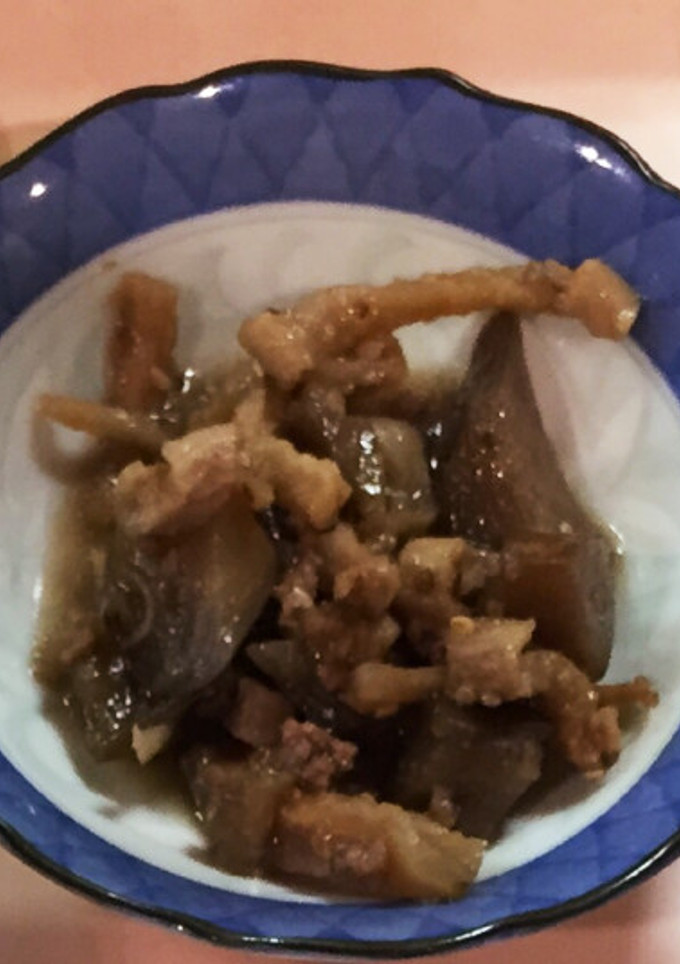 切り干し大根とナスの炒め煮-レシピのメイン写真