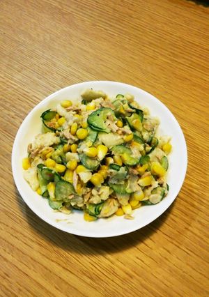 粒々♪里芋のツナコーンのサラダ-レシピのメイン写真